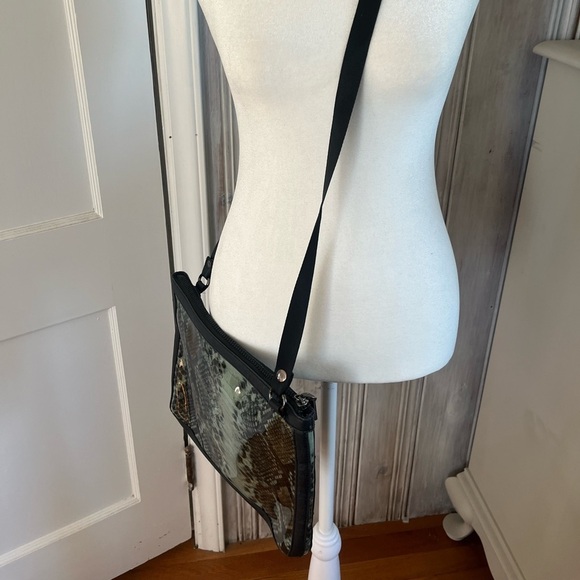 French Connection | Snakeskin Pattern Shoulder Bag - Picture 3 of 14